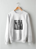 Заказать свитшот в Москве. Свитшот унисекс хлопковый Don't Ask Me Why от typoclothes - готовые дизайны и нанесение принтов.