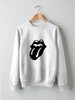 Заказать свитшот в Москве. Свитшот унисекс хлопковый Rolling Stones (Black) от originals - готовые дизайны и нанесение принтов.