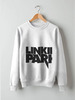 Заказать свитшот в Москве. Свитшот унисекс хлопковый Linkin Park logo от alexunder - готовые дизайны и нанесение принтов.
