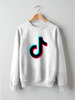 Заказать свитшот в Москве. Свитшот унисекс хлопковый TikTok  от DESIGNER   - готовые дизайны и нанесение принтов.