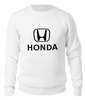 Заказать свитшот в Москве. Свитшот унисекс хлопковый Honda от THE_NISE  - готовые дизайны и нанесение принтов.