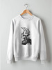 Заказать свитшот в Москве. Свитшот унисекс хлопковый Punks not Dead от Just kidding - готовые дизайны и нанесение принтов.