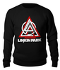 Заказать свитшот в Москве. Свитшот унисекс хлопковый Linkin Park от geekbox - готовые дизайны и нанесение принтов.