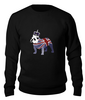 Заказать свитшот в Москве. Свитшот унисекс хлопковый English Bulldog от pangeaaffair - готовые дизайны и нанесение принтов.