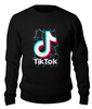 Заказать свитшот в Москве. Свитшот унисекс хлопковый TIK TOK (Tik Tok video) от vista12761@rambler.ru - готовые дизайны и нанесение принтов.