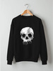Заказать свитшот в Москве. Свитшот унисекс хлопковый Skull Art от Leichenwagen - готовые дизайны и нанесение принтов.