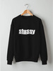 Заказать свитшот в Москве. Свитшот унисекс хлопковый Stussy от DESIGNER   - готовые дизайны и нанесение принтов.