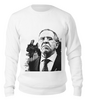 Заказать свитшот в Москве. Свитшот унисекс хлопковый Mr. Lavrov we love от Design Ministry - готовые дизайны и нанесение принтов.