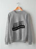Заказать свитшот в Москве. Свитшот унисекс хлопковый Work hard от Hop Shop - готовые дизайны и нанесение принтов.