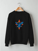 Заказать свитшот в Москве. Свитшот унисекс хлопковый Sokolov hoodie black от garrissonds@gmail.com - готовые дизайны и нанесение принтов.