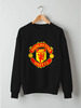 Заказать свитшот в Москве. Свитшот унисекс хлопковый Manchester United от margo23 - готовые дизайны и нанесение принтов.