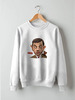 Заказать свитшот в Москве. Свитшот унисекс хлопковый Mr.Bean от Leichenwagen - готовые дизайны и нанесение принтов.
