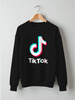 Заказать свитшот в Москве. Свитшот унисекс хлопковый TikTok  от DESIGNER   - готовые дизайны и нанесение принтов.