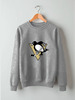 Заказать свитшот в Москве. Свитшот унисекс хлопковый Pittsburgh Penguins от BURNSHIRTS - готовые дизайны и нанесение принтов.