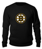 Заказать свитшот в Москве. Свитшот унисекс хлопковый Boston Bruins от Сергей Дульнев - готовые дизайны и нанесение принтов.