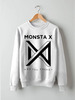 Заказать свитшот в Москве. Свитшот унисекс хлопковый Monsta X от geekbox - готовые дизайны и нанесение принтов.
