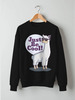 Заказать свитшот в Москве. Свитшот унисекс хлопковый Just Be Cool! от ingenervolos@gmail.com - готовые дизайны и нанесение принтов.