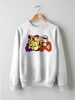 Заказать свитшот в Москве. Свитшот унисекс хлопковый C1 I Love MSU (Purple) от AR Print - готовые дизайны и нанесение принтов.