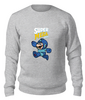 Заказать свитшот в Москве. Свитшот унисекс хлопковый Super Mario (Mega Man) от coolmag - готовые дизайны и нанесение принтов.