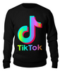 Заказать свитшот в Москве. Свитшот унисекс хлопковый TIK TOK (Tik Tok video) от vista12761@rambler.ru - готовые дизайны и нанесение принтов.