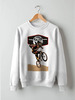 Заказать свитшот в Москве. Свитшот унисекс хлопковый No Rules BMX Dirt Racing от TheAndarz  - готовые дизайны и нанесение принтов.