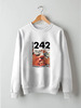 Заказать свитшот в Москве. Свитшот унисекс хлопковый Front 242 / Tyranny ▷ For You ◁ от OEX design - готовые дизайны и нанесение принтов.