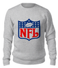 Заказать свитшот в Москве. Свитшот унисекс хлопковый NFL от Weed Stuff`a - готовые дизайны и нанесение принтов.