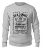Заказать свитшот в Москве. Свитшот унисекс хлопковый Jack Daniel’s от balden - готовые дизайны и нанесение принтов.
