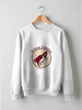 Заказать свитшот в Москве. Свитшот унисекс хлопковый Arizona Coyotes от kspsshop - готовые дизайны и нанесение принтов.