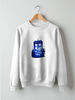 Заказать свитшот в Москве. Свитшот унисекс хлопковый Tardis is Coming от coolmag - готовые дизайны и нанесение принтов.
