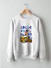 Заказать свитшот в Москве. Свитшот унисекс хлопковый Симпсоны от Vinli.shop  - готовые дизайны и нанесение принтов.