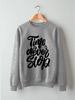 Заказать свитшот в Москве. Свитшот унисекс хлопковый Time Never Stop от fashionsallymagazine@gmail.com - готовые дизайны и нанесение принтов.