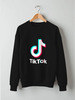 Заказать свитшот в Москве. Свитшот унисекс хлопковый TikTok  от DESIGNER   - готовые дизайны и нанесение принтов.