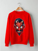 Заказать свитшот в Москве. Свитшот унисекс хлопковый Devil Mask от balden - готовые дизайны и нанесение принтов.