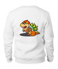 Заказать свитшот в Москве. Свитшот унисекс хлопковый Super Mario Bros. от game-fan - готовые дизайны и нанесение принтов.
