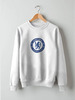 Заказать свитшот в Москве. Свитшот унисекс хлопковый Chelsea FC от Сергей Дульнев - готовые дизайны и нанесение принтов.
