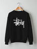 Заказать свитшот в Москве. Свитшот унисекс хлопковый Stussy от DESIGNER   - готовые дизайны и нанесение принтов.