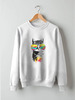 Заказать свитшот в Москве. Свитшот унисекс хлопковый Солнечный Кот от printik - готовые дизайны и нанесение принтов.