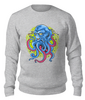 Заказать свитшот в Москве. Свитшот унисекс хлопковый Octopus от balden - готовые дизайны и нанесение принтов.