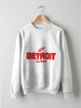 Заказать свитшот в Москве. Свитшот унисекс хлопковый Detroit Red Wings от kspsshop - готовые дизайны и нанесение принтов.