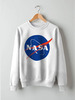 Заказать свитшот в Москве. Свитшот унисекс хлопковый Nasa. от mis.20132014@yandex.ru - готовые дизайны и нанесение принтов.