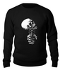 Заказать свитшот в Москве. Свитшот унисекс хлопковый Skull Art от Leichenwagen - готовые дизайны и нанесение принтов.