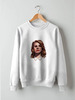 Заказать свитшот в Москве. Свитшот унисекс хлопковый Lana del Rey от Анна Андреева - готовые дизайны и нанесение принтов.