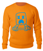 Заказать свитшот в Москве. Свитшот унисекс хлопковый Marshmello     от T-shirt print  - готовые дизайны и нанесение принтов.