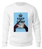Заказать свитшот в Москве. Свитшот унисекс хлопковый Keep calm and be an Echelon от prettydisaster - готовые дизайны и нанесение принтов.