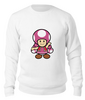 Заказать свитшот в Москве. Свитшот унисекс хлопковый Toadette (Mario) от trugift - готовые дизайны и нанесение принтов.