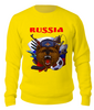 Заказать свитшот в Москве. Свитшот унисекс хлопковый Россия  от T-shirt print  - готовые дизайны и нанесение принтов.