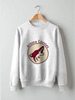 Заказать свитшот в Москве. Свитшот унисекс хлопковый Arizona Coyotes от kspsshop - готовые дизайны и нанесение принтов.