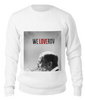 Заказать свитшот в Москве. Свитшот унисекс хлопковый We LOVErov by Design Ministry от Design Ministry - готовые дизайны и нанесение принтов.