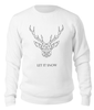 Заказать свитшот в Москве. Свитшот унисекс хлопковый Dear Deer от Disignshop - готовые дизайны и нанесение принтов.